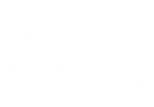 Anthony Demetre signature in white